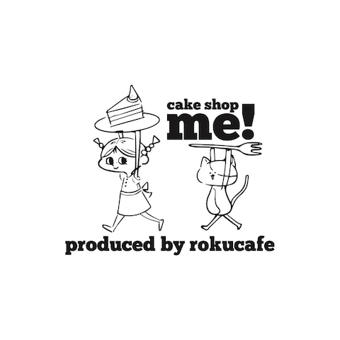 cake shop me!のロゴ制作