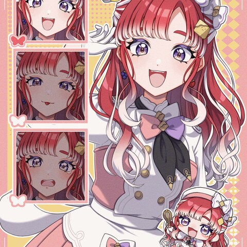 【二次創作】早乙女ベリーちゃんGIF