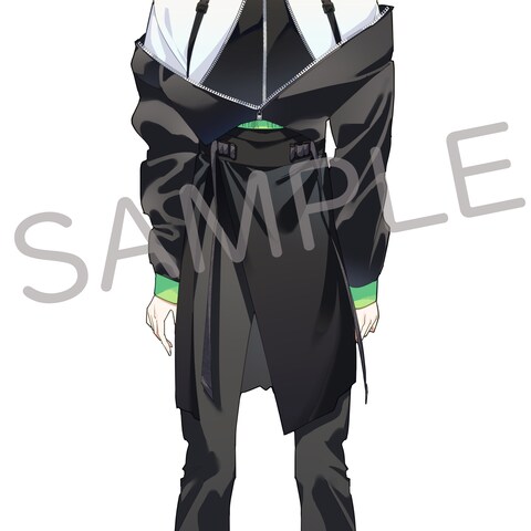 IRIAM用オリジナルVtuber立ち絵