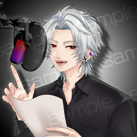 活動者様のサムネイル兼アイコンイラスト作成