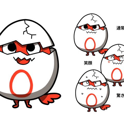 たまご&カンパニー株式会社様のオリジナルキャラクター制作