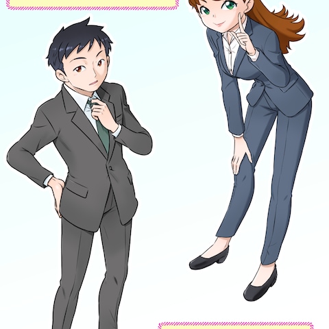 キャラクター頭身ノーマル