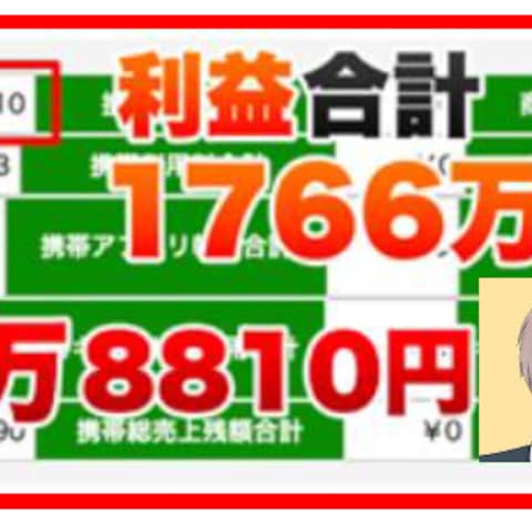 【証拠画像】年間の売り上げ