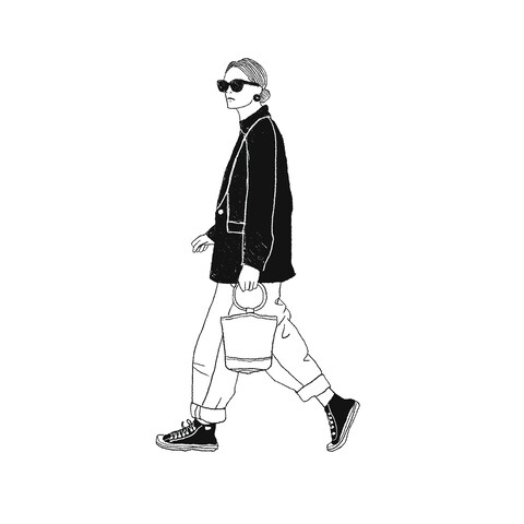 パリの女性