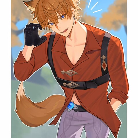 アニメ塗り風