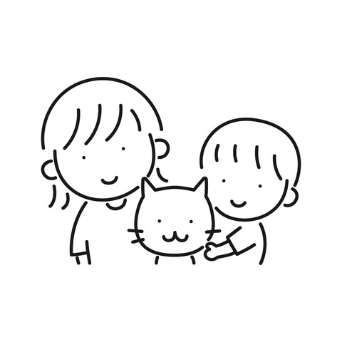 防災サークルイベントチラシのイラスト