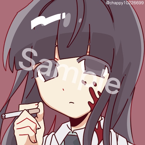 病み可愛い・ダーク系イラストアイコン