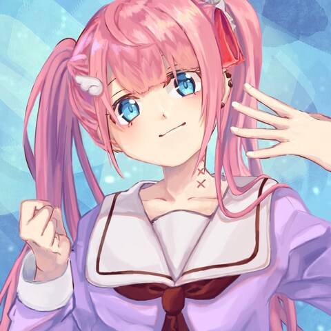 友人のSNS用アイコンイラスト