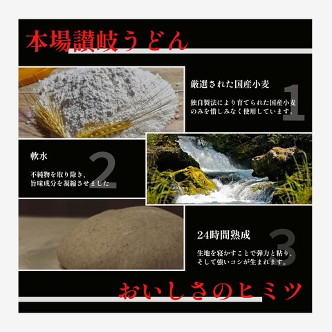 【自主制作】有名店お取り寄せうどんの画像作成