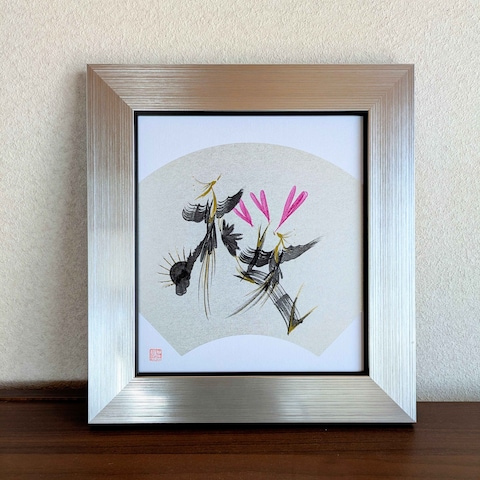 「桜」色紙