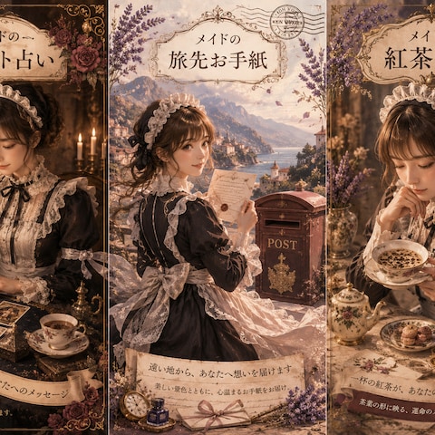 大人の上品な楽しみも、クラシカルメイドにお任せくださいませ