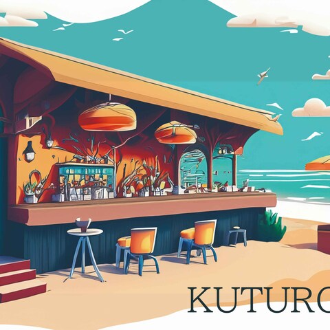 海辺のカフェ