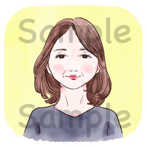 似顔絵サンプル3