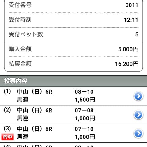 当たり馬券（競馬）
