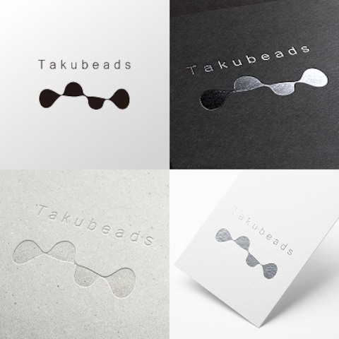 Takubeads 様の ロゴ制作