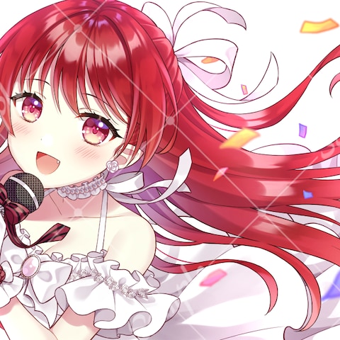 紅葉りほさん　ファーストライブ記念イラスト