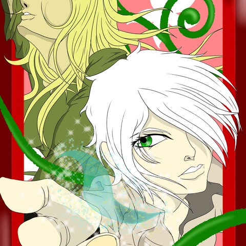 オリジナルキャラを使ったイラスト