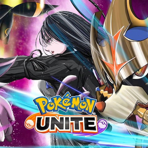 サムネ　ポケモンユナイト×vtuber来楽はふり