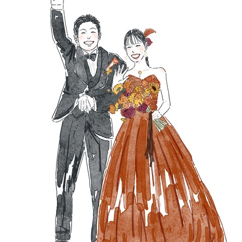 ウェディングイラスト