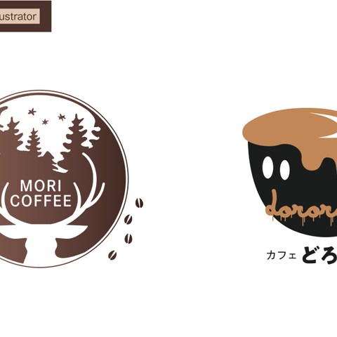 カフェのロゴ①
