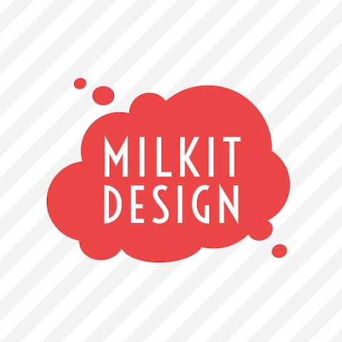 ロゴデザイン　MILKIT DESIGN