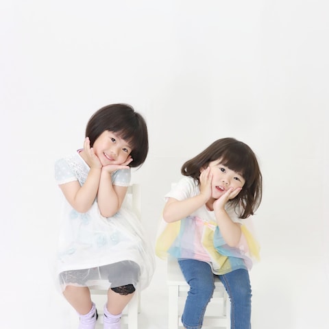 子どもの記念撮影