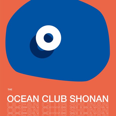 OCEAN CLUB SHONAN（架空）のポスターデザイン