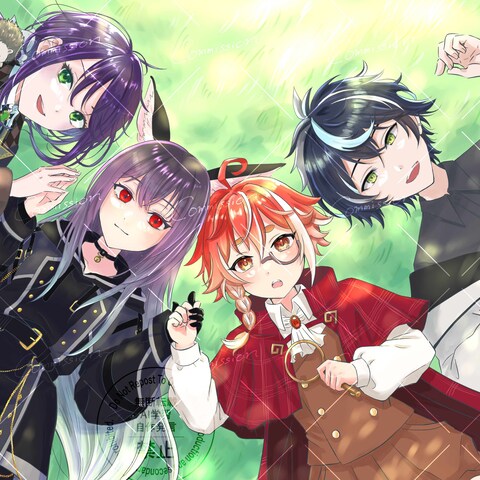 Vライバー様の周年記念イラスト