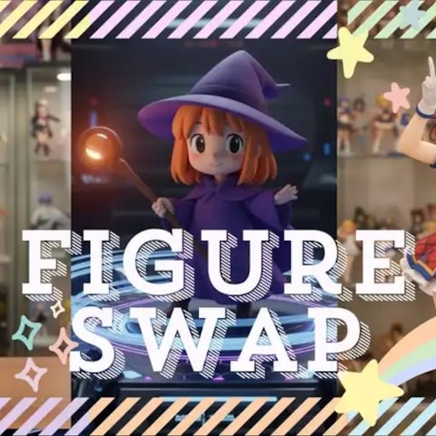 FIGURE SWAP（画像をフィギュア化するアプリ）