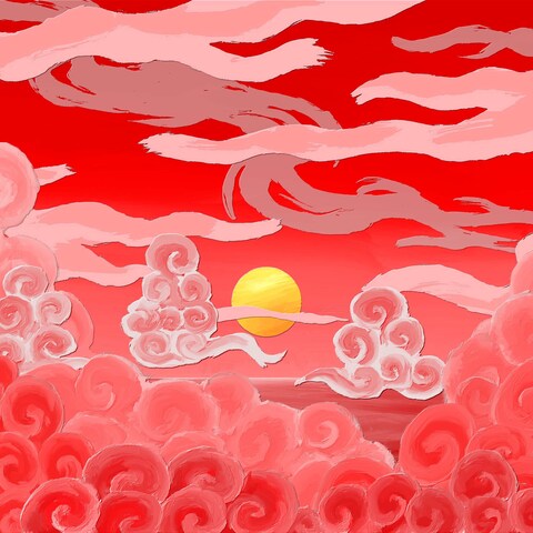 RED Sea Of Clouds
