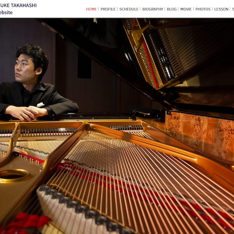 ピアニスト 高橋健介様のホームページ