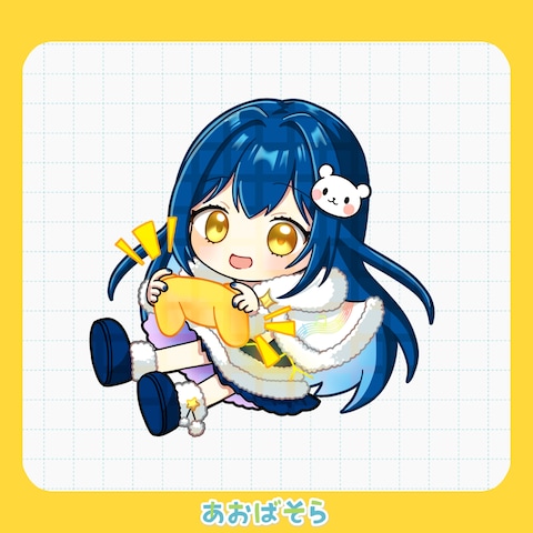 【有償実績】IRIAMライバー様のミニキャライラスト