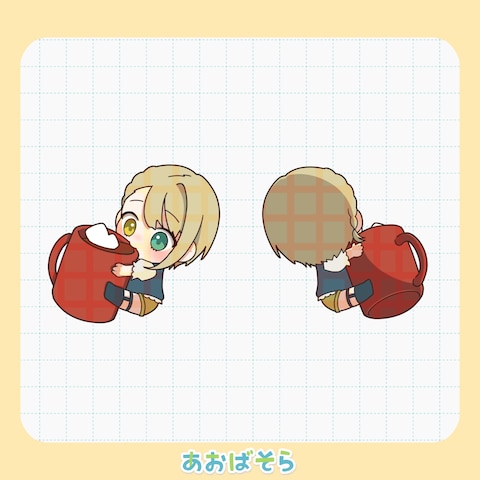 オリジナル｜ソラくんアクキー用ミニキャラ