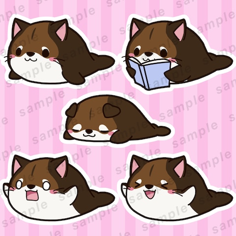 【お仕事】あざらしばイラスト