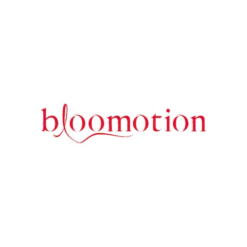 中国の花屋の店舗ロゴ「bloomotion」
