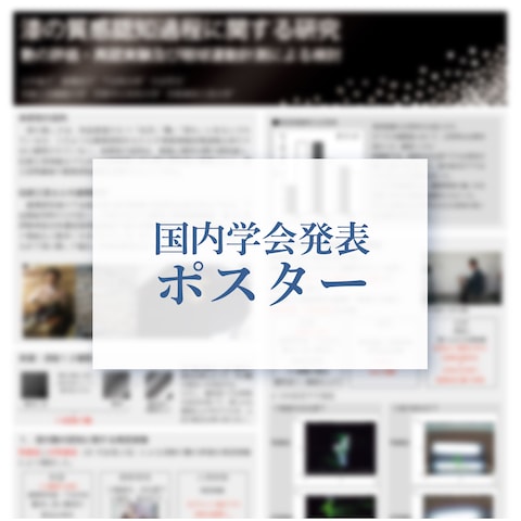 国内学会発表ポスター