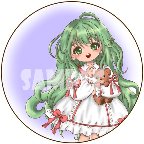 緑髪の女の子