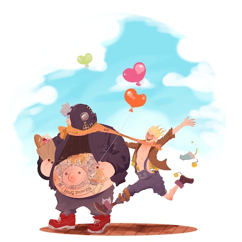 キャラクターイラスト
