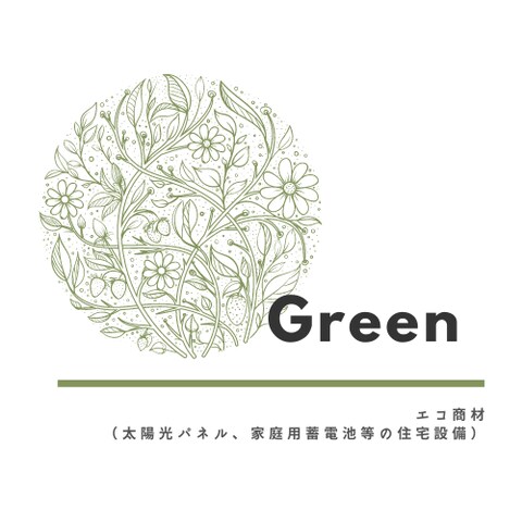 エコ商材のロゴ