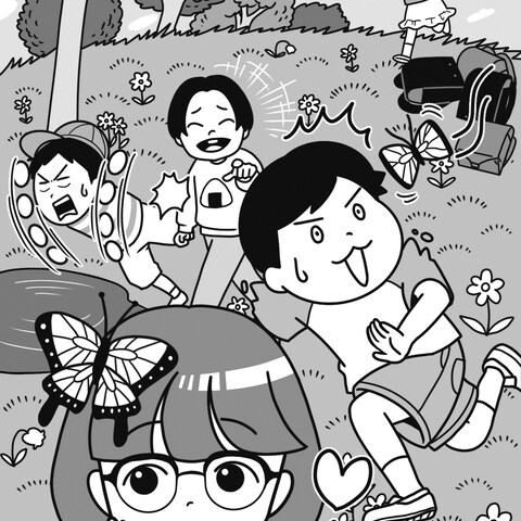 日本イラストレーション協会会報誌内　間違い探し