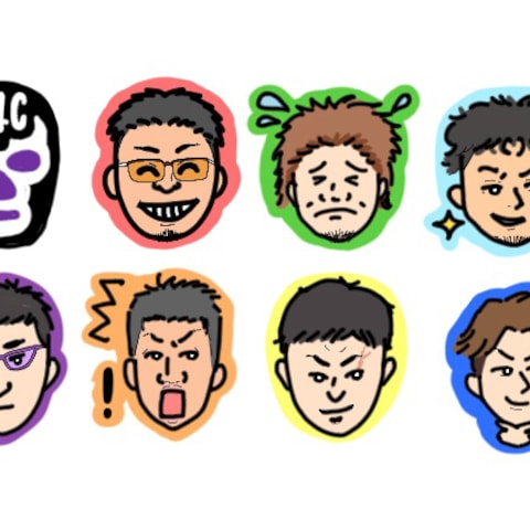 ココナラのお客様のLINE絵文字作成