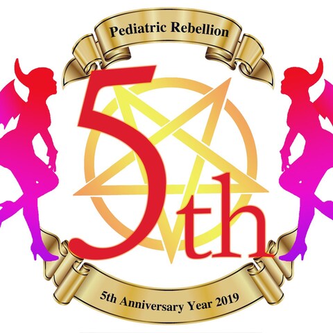 Pediatric Rebellion 5周年記念ロゴ