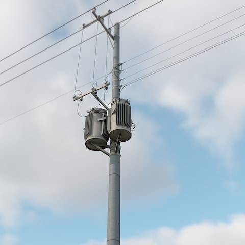 電柱CGパース