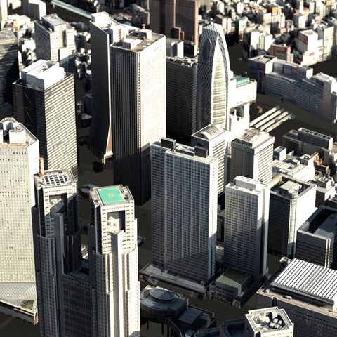 Project PLATEAU 新宿区
