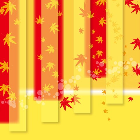 紅葉の林に絹ごろもの音が…