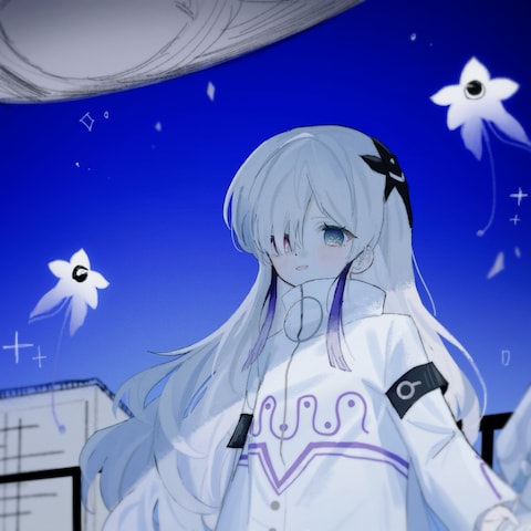 二次創作イラストです。