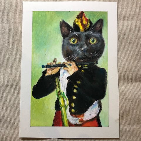 猫ちゃん貴族の肖像画