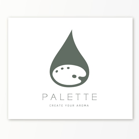 ロゴデザイン　PALETTE ALOMA