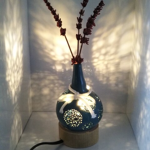 ひょうたんランプ（花瓶）
