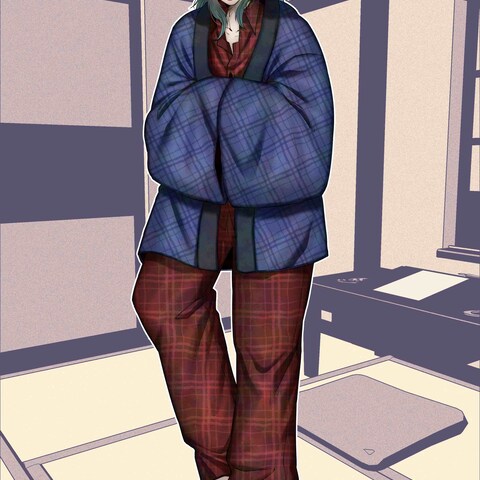 IRIAM用立ち絵イラスト